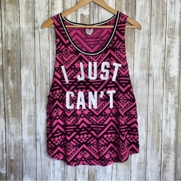 PINK Victoria's Secret Tribal Tank - Picture 1 of 5